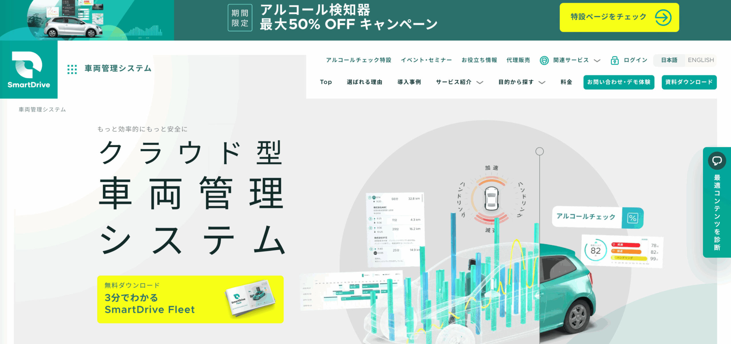 13. SmartDrive Fleet：車両・運行管理連携型
