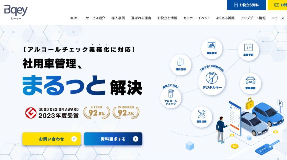 2. Bqey:クラウド連携機能搭載